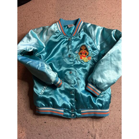 Disney Moana Varsity jacket 9-10 princess - Picture 1 of 8